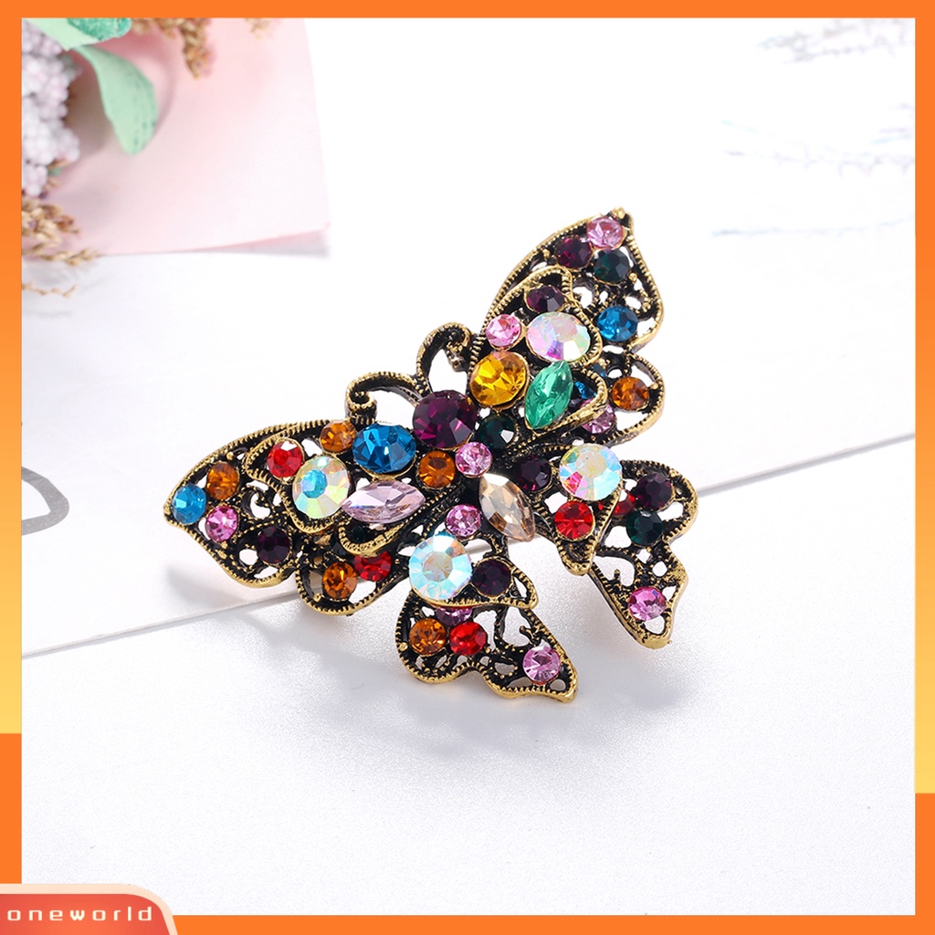 [ONE] Kerah Lencana Bentuk Bunga Aksesoris Pakaian Vintage Wanita Lapel Bros Pin Untuk Perjamuan