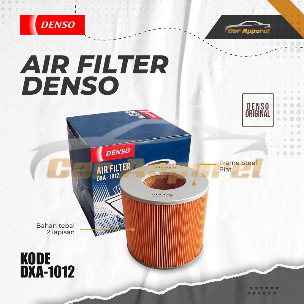 Filter Udara Kijang Efi Kijang Diesel Kapsul Long LGX Denso Ori DXA-1012 Saringan Udara