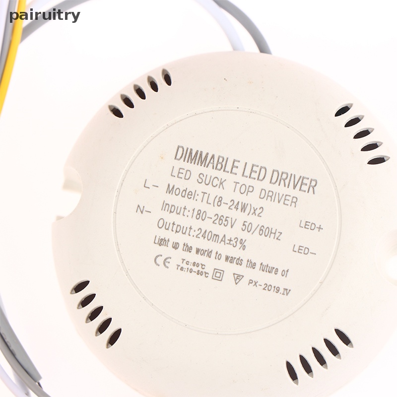 Prt 8-24W /25-36W Lampu Driver LED Plafon Power Supply Trafo lighg Warna Ganda AC176-265V PRT