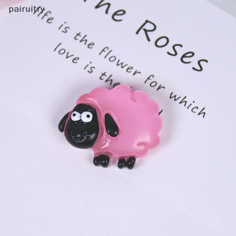 Prt 5Pcs Domba 3D Resin Water Drop Diy Jepit Rambut Ponsel Case Cream Lem Aksesoris PRT