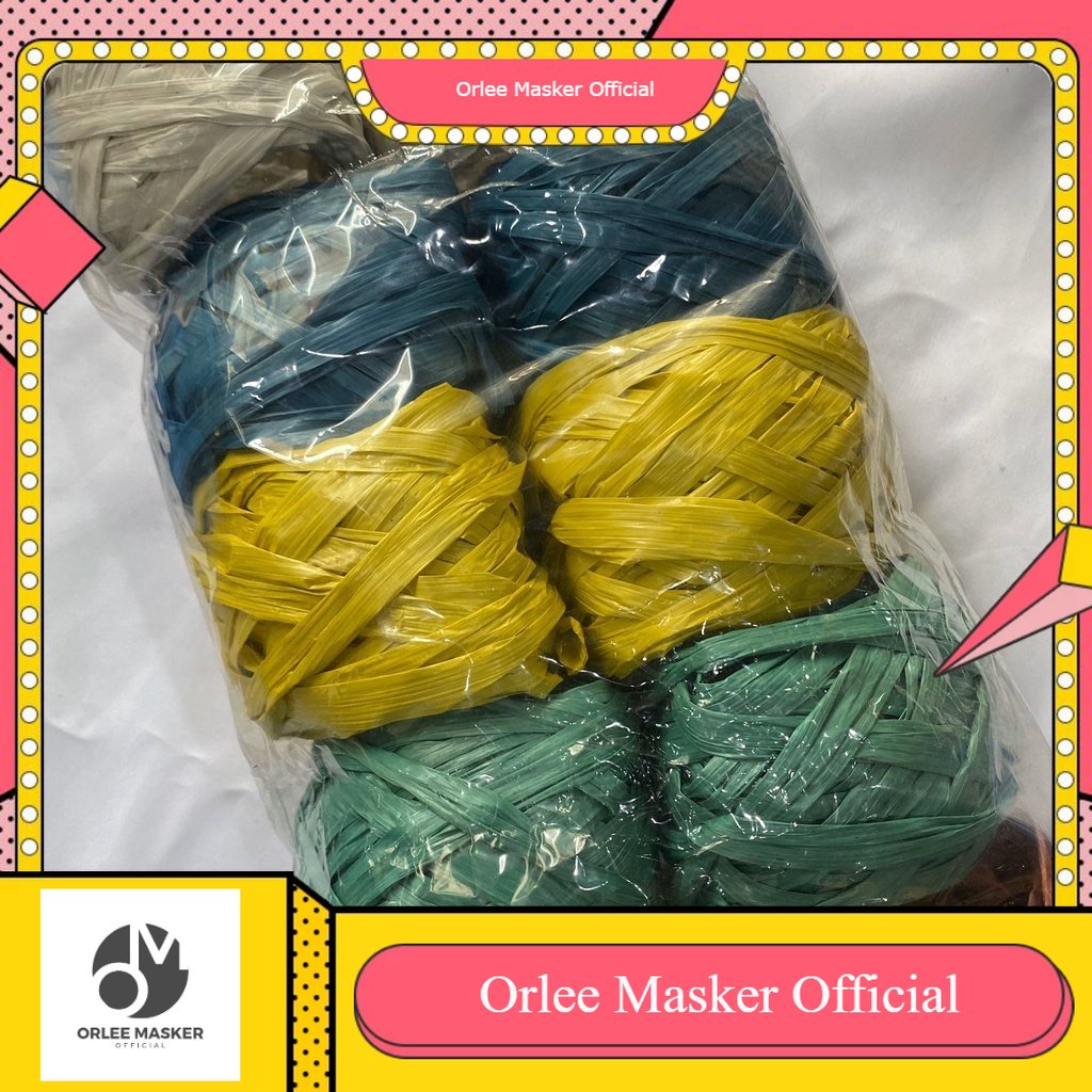 

Rafia Kecil / Tali Rafia WARNA WARNI / 1 PCS...