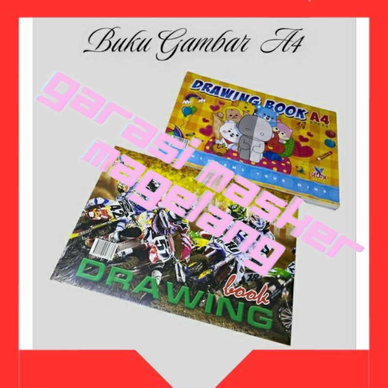 

BUKU GAMBAR A4 1pcs MURAH Berkualitas,Termurah...