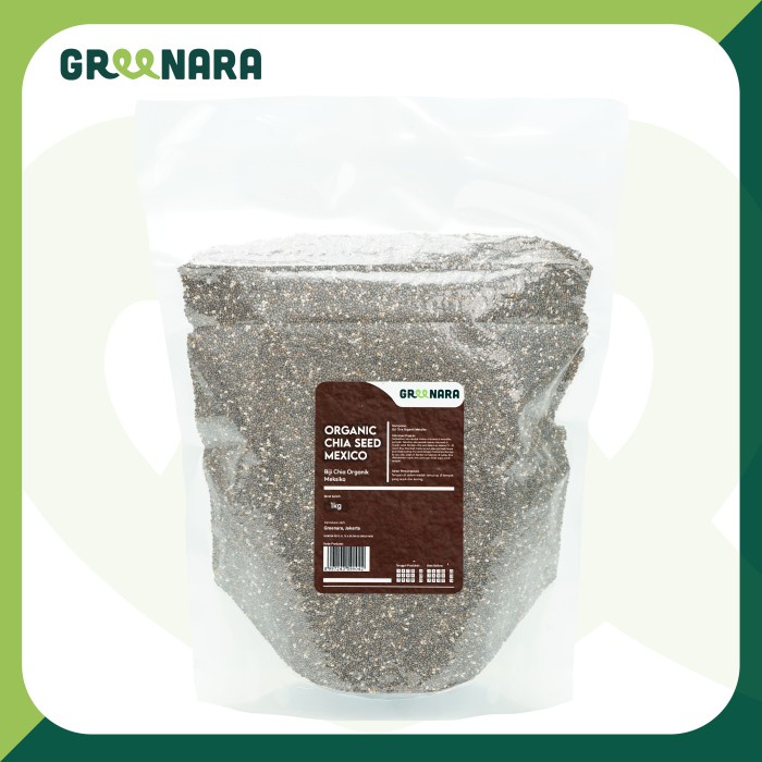 

Murah Meriah Chia Seed Mexico Organic 1kg Premium Organik 1000gram