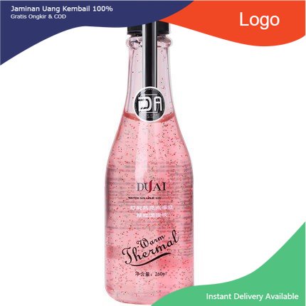 

SIAP KIRIM!DuAi 260ml Waterbase Original Merah (Hangat)