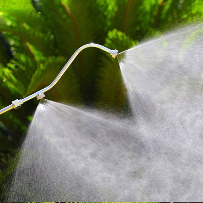 PRAMU Stik Sprayer 3 Mata Stainless Stick Sprayer Elektrik Panjang Stik Sprayer 3 Nozzle Stik