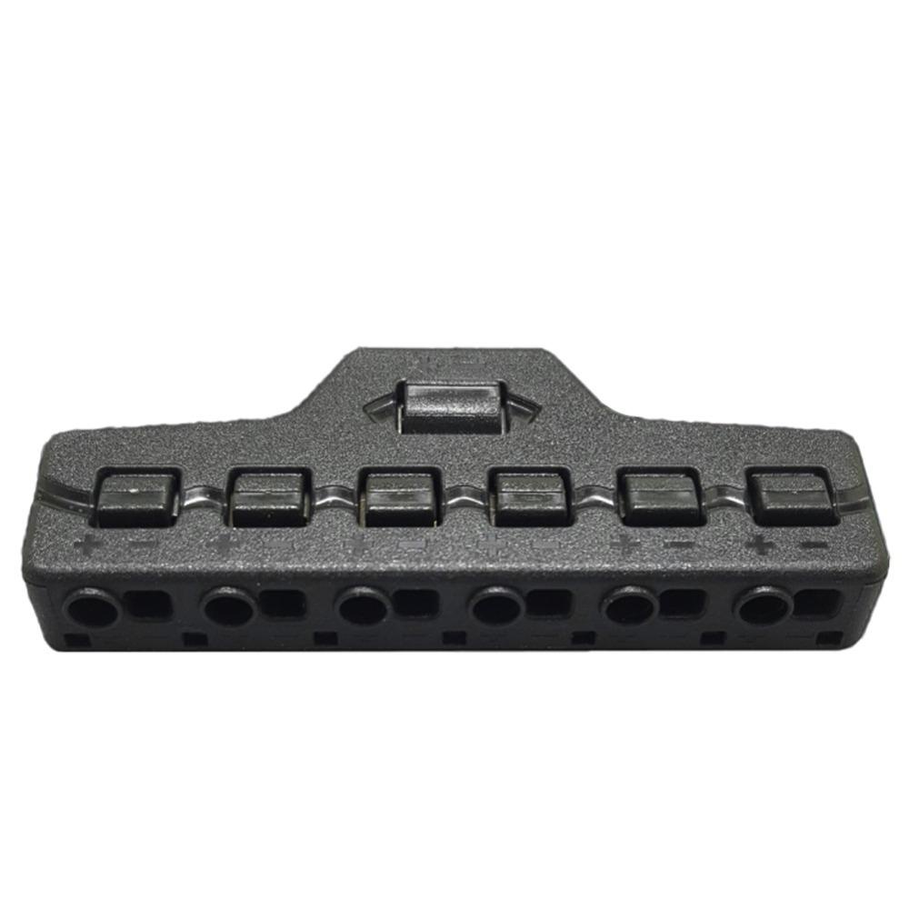 TOP Out Line Splitter 6port Terminal Sambungan Konektor Paralel Distro Block Wire Splitter