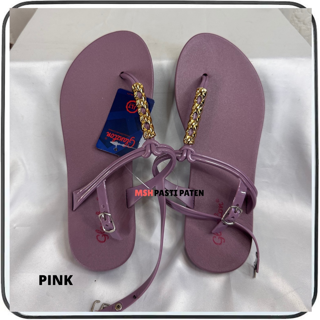 Sandal Jeli Glanzton 1913 Import Sandal Tali Belakang Perempuan