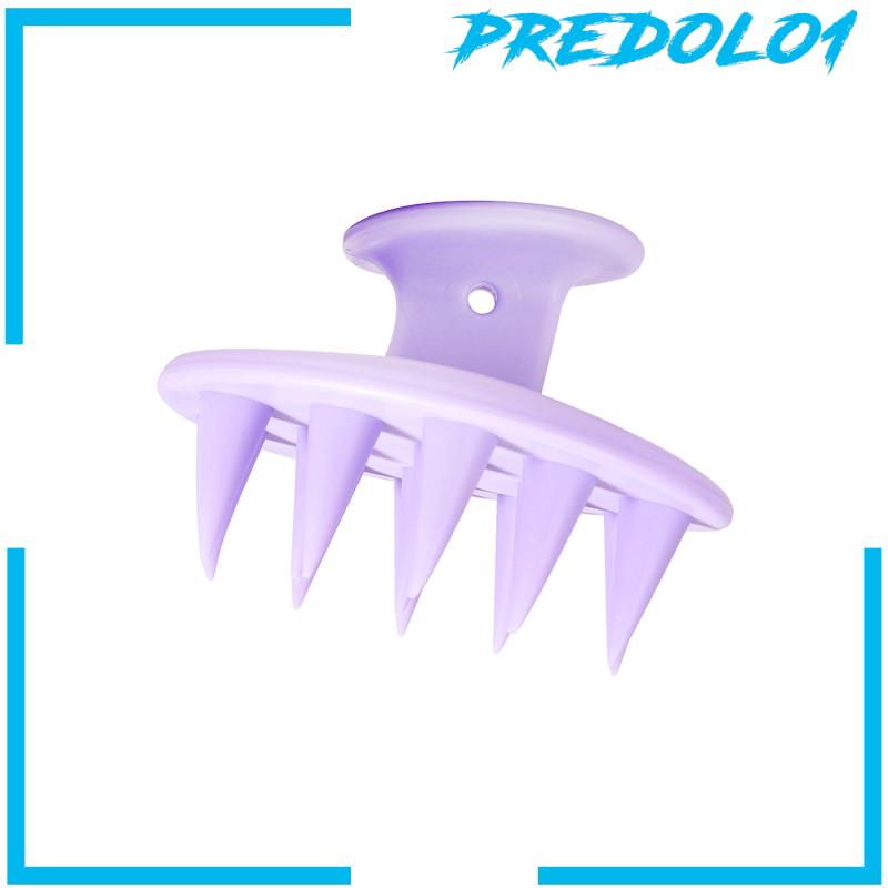[Predolo1] Hair Scalp Massager Shampoo Brush Portable Scalp Scrubber Untuk Semua Jenis Rambut