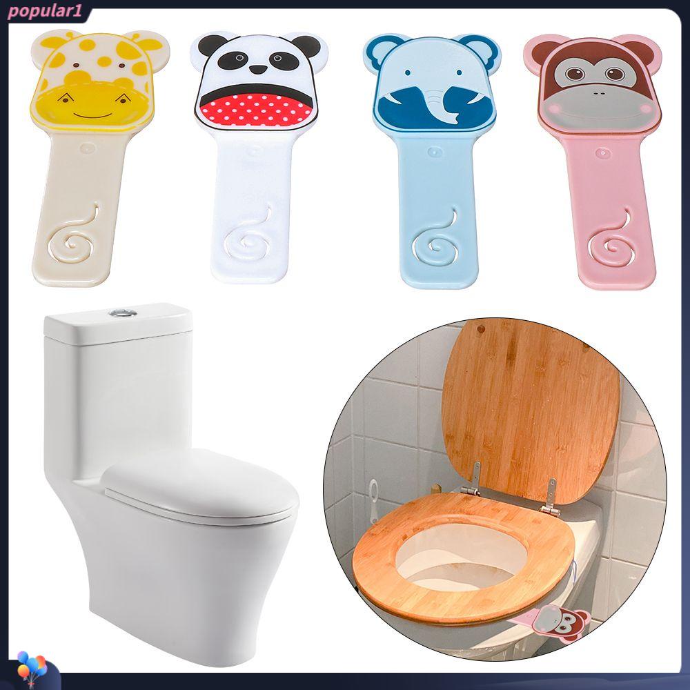 Populer Toilet Lid Lifter Perlengkapan Kamar Mandi Closestool Lids Knob Alat Pembersih Pengangkat Penutup Toilet