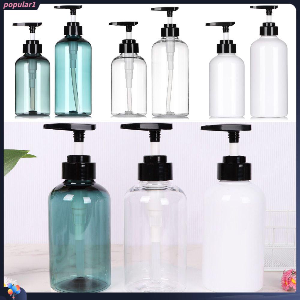 Populer Botol Dispenser Wadah Botol Shampoo Lotion Reusable Conditioner