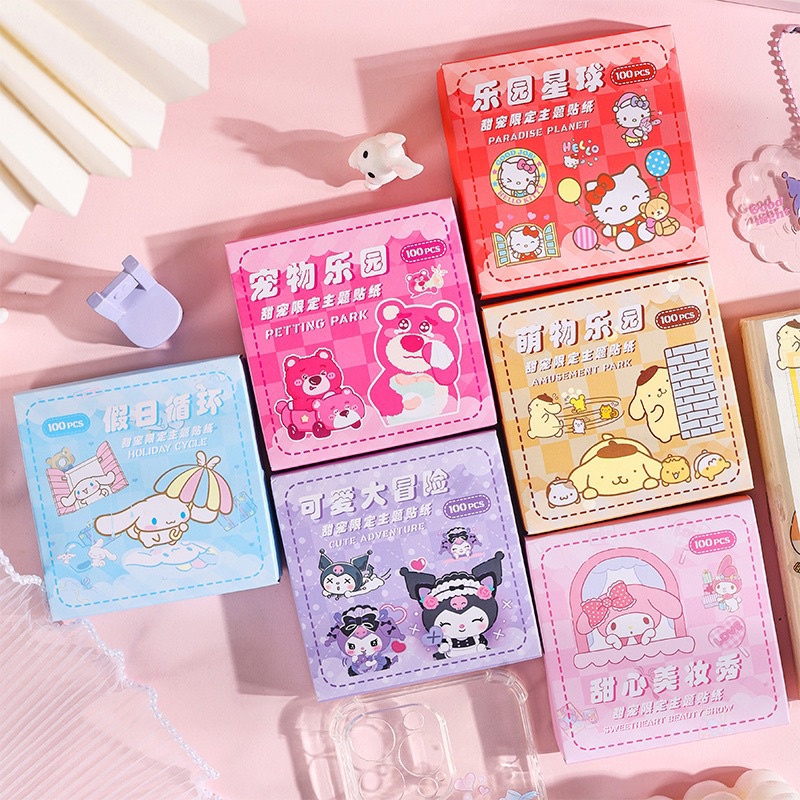 

Stiker 100 Lembar Sanrio - Stiker Box Murah - Stuker Box Mini [BujoYuk]