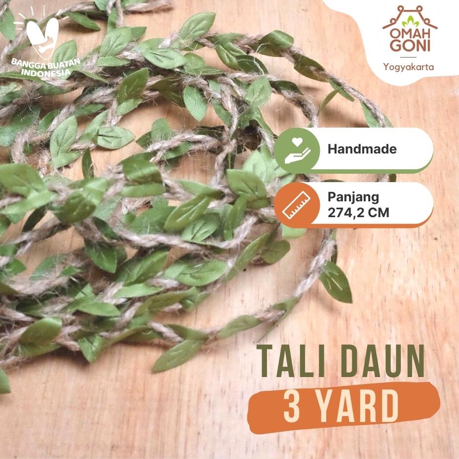 

Tali Goni Daun 3 Yard - Burlap Leaf Rope - DIY Craft - Tali Dekorasi Pesta
