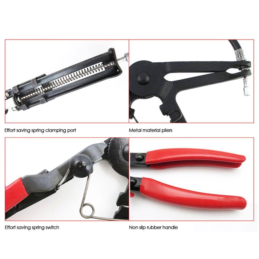 Populer Tang Bundle Pipa Tipe Tenggorokan Tang Pencabut Air Otomotif Ratchet Alat Klip Jepit Tang Long Reach Locking Hose