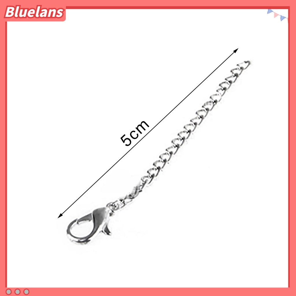 [BLS] 20pcs Fashion Perak Berlapis Gelang Kalung Extenders Rantai Temuan Perhiasan