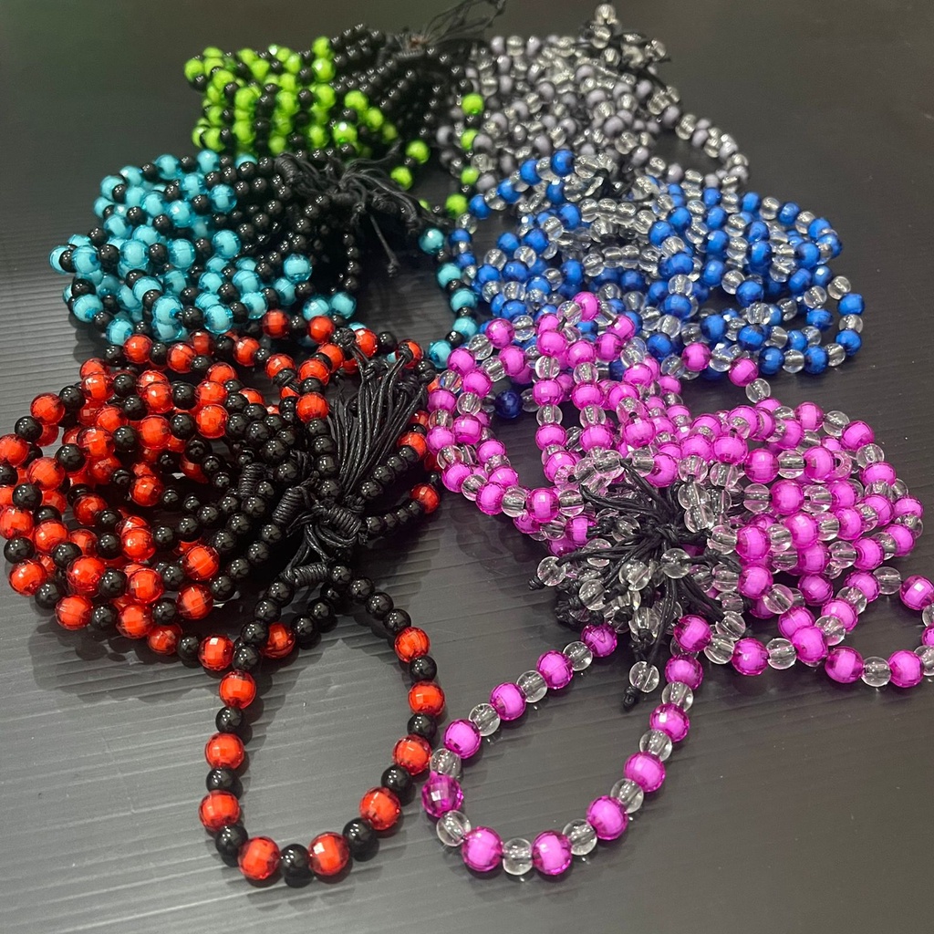 GELANG BATU WARNA LIMBAT JELLY TALI ADJUSTABLE DUNIAGELANG