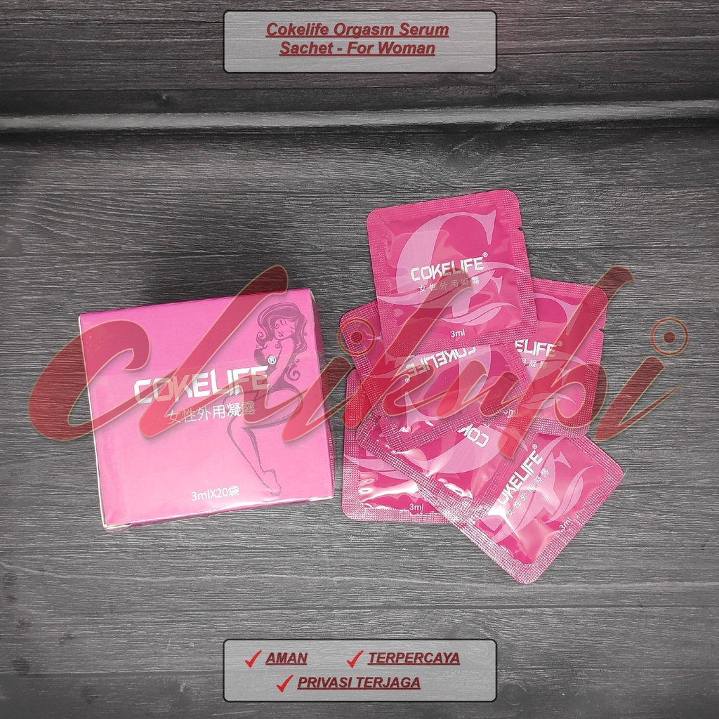 Cokelife Orgasm Serum Sachet - For Woman