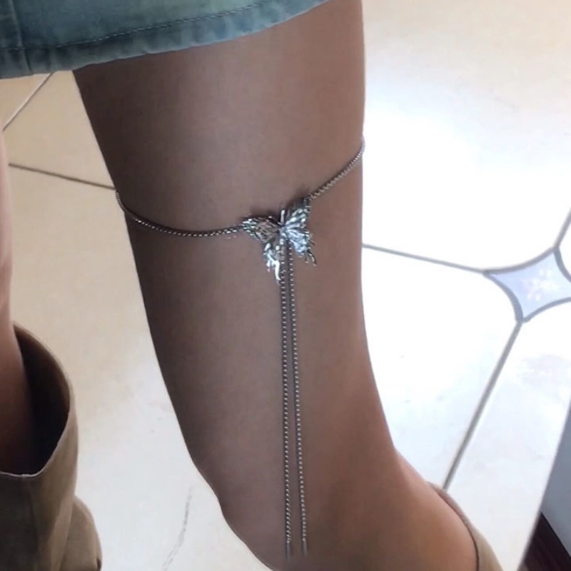 2023kalung Logam Gaya Baru Kupu-Kupu Kepribadian Yang Dapat Disesuaikan Manis Memakai Lebih Dari Satu Gaya Korea Kecil Mewah Panjang Gaya Tulang Selangka Choker Perhiasan