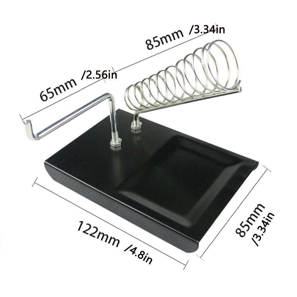 Lanfy Solder Iron Stand Welding Cleaning Sponge Bracket Penahan Suhu Tinggi Penyangga Dudukan Timah Solder