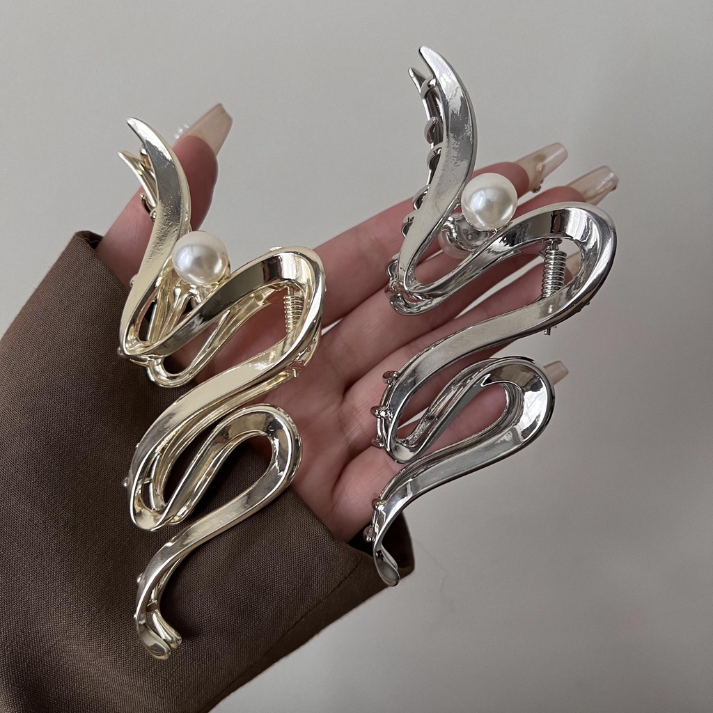Jepit Rambut Korea Jedai Fashion Besar 12CM  Wanita Elegan High Quality Impor