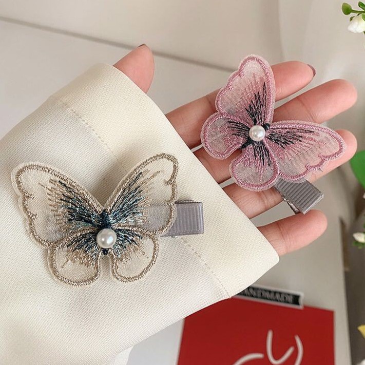 (pimenova) Jepitan Rambut Kupu Kupu Hairclip Butterfly jepit rambut nak kupu