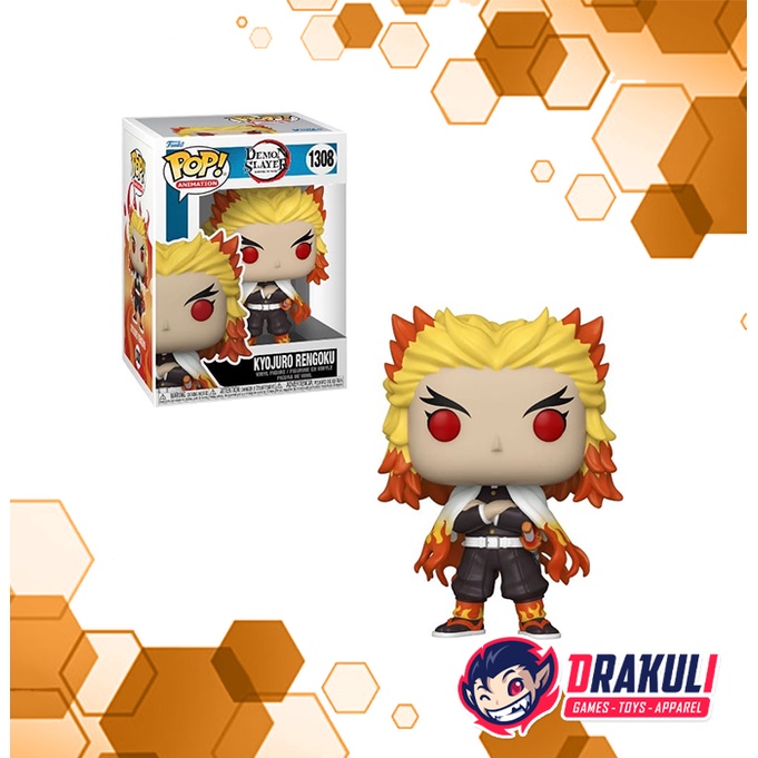 Drakuli Hobbies Toys Funko Pop Funko Demon Slayer Kyojuro Rengoku - STANDARD