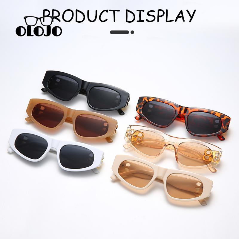 【COD】Kacamata Mata Kucing Triangular Street Photography Sunglasses Huruf Ganda Fashion Retro