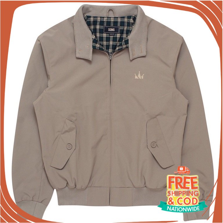 JAKET PERGI CAFE TREVELING KONSER/ SCREAMOUS Jaket HARRINGTON Jacket HARRINGTON Pria Jaket Distro Ja