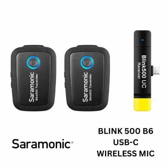 Saramonic Blink 500 B6 ( TX+TX+RXUC ) USB-C Wireless Microphone