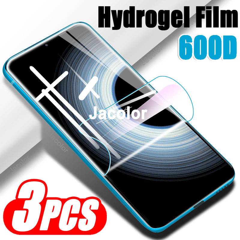 1-3pcs Gel Film Untuk Redmi Note12 12S 12T Pro Pro 4G Turbo Hydrogel Pelindung Layar Depan Untuk Xiaomi Poco Civi 13 3 F5 C51 Pro Film