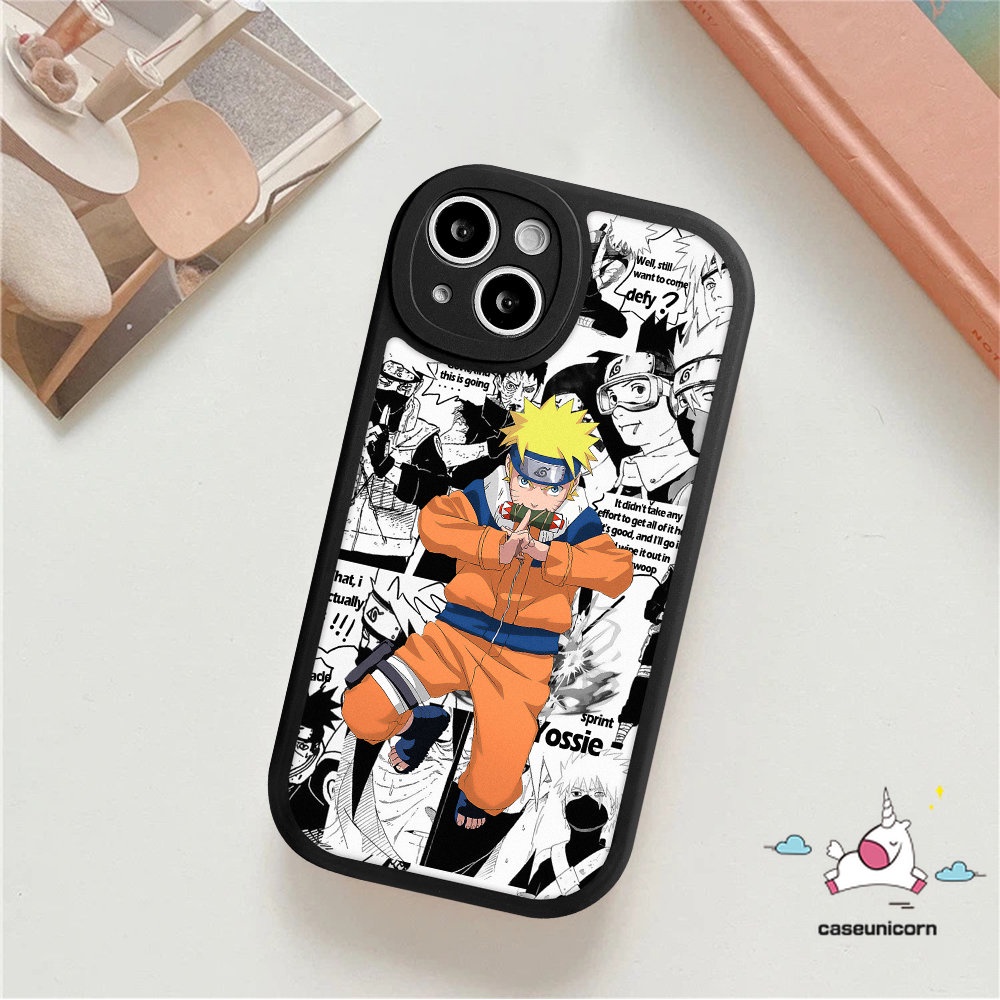 Fashion Anime Doodle Tag Silikon Lembut Kembali Ponsel Case Untuk Infinix Hot 10s 9 11 10 11s 10T Play Smart 6 5 Note 8 Hot 1110T 10 Lite 11s 10s Hokage Lucu Uzumaki Naruto Kartun Cover