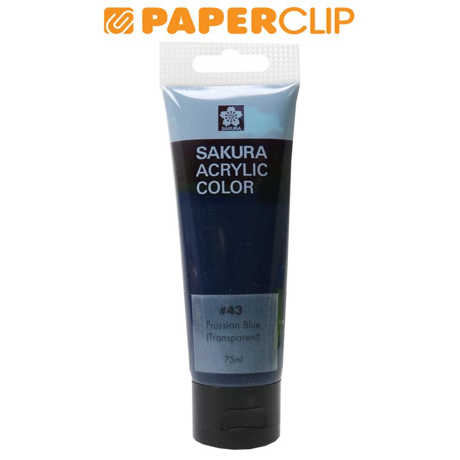 

CAT ACRYLIC SAKURA XAC75-43 75ML PRUSSIAN BLUE