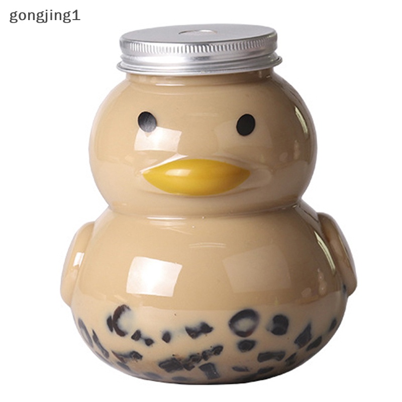 Ggg 500ML Duckling Fruit Water Cup Botol Minuman Botol Jus Kopi Yogurt Party ID