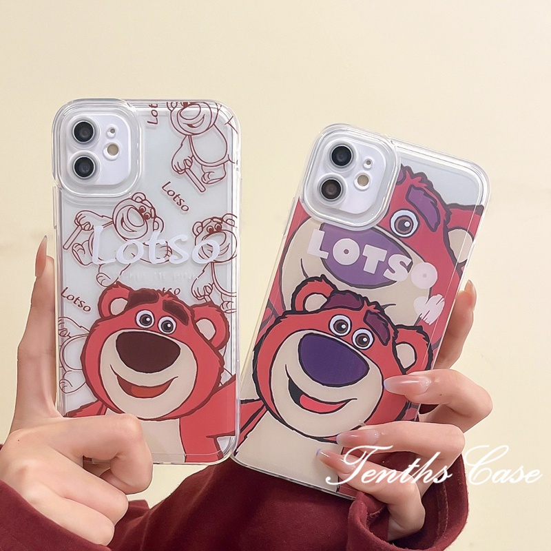 Kompatibel Untuk Samsung A54 A34 Lucu Kartun Strawberry Beruang Dan Kelinci Casing Ponsel Soft Cover Banyak Motif Tersedia