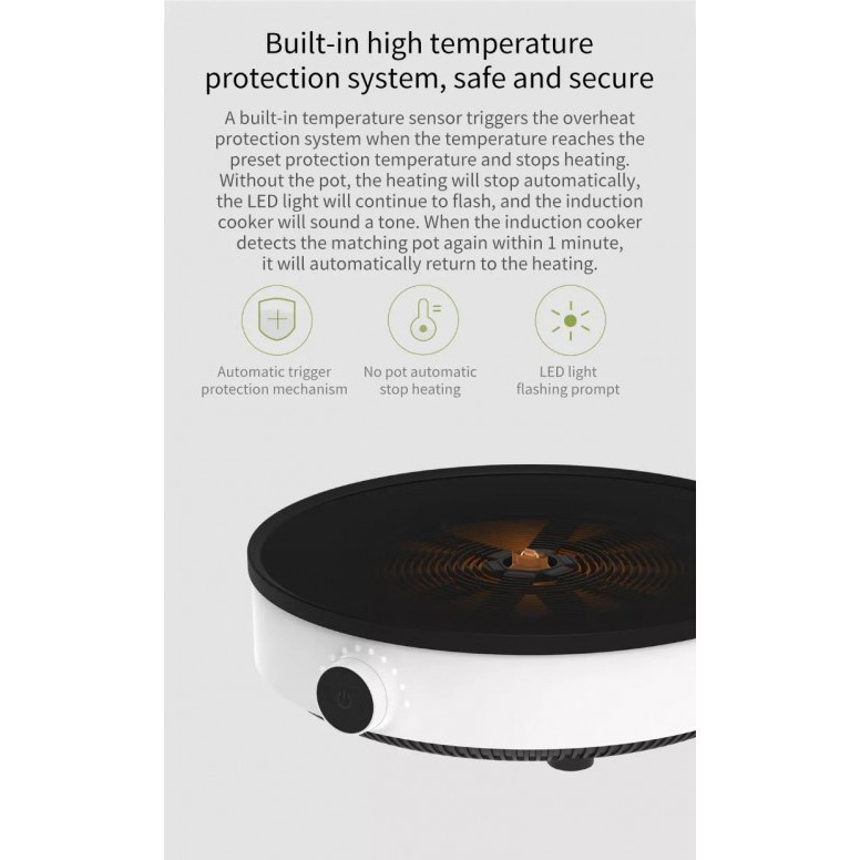 232 XIAOMI MIJIA Induction Plate Cooker 2100W Youth Version - DCL002M
