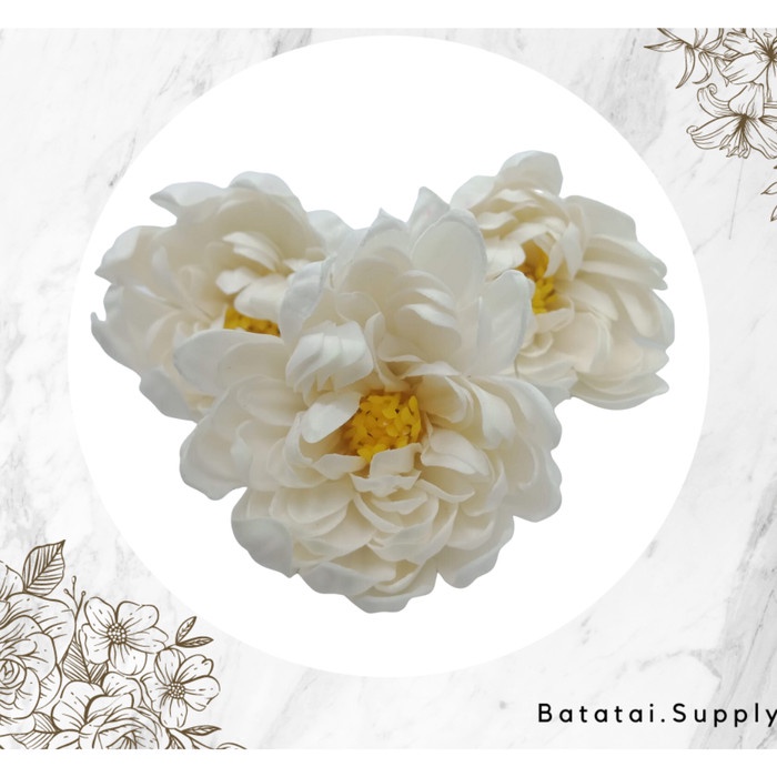 bunga sabun buket soap / buket bunga sabun - Putih