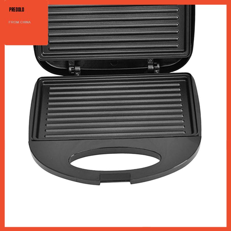 [Predolo] Panini Press Breakfast Maker Machine Elektrik Untuk Pancake Omelet Sandwich
