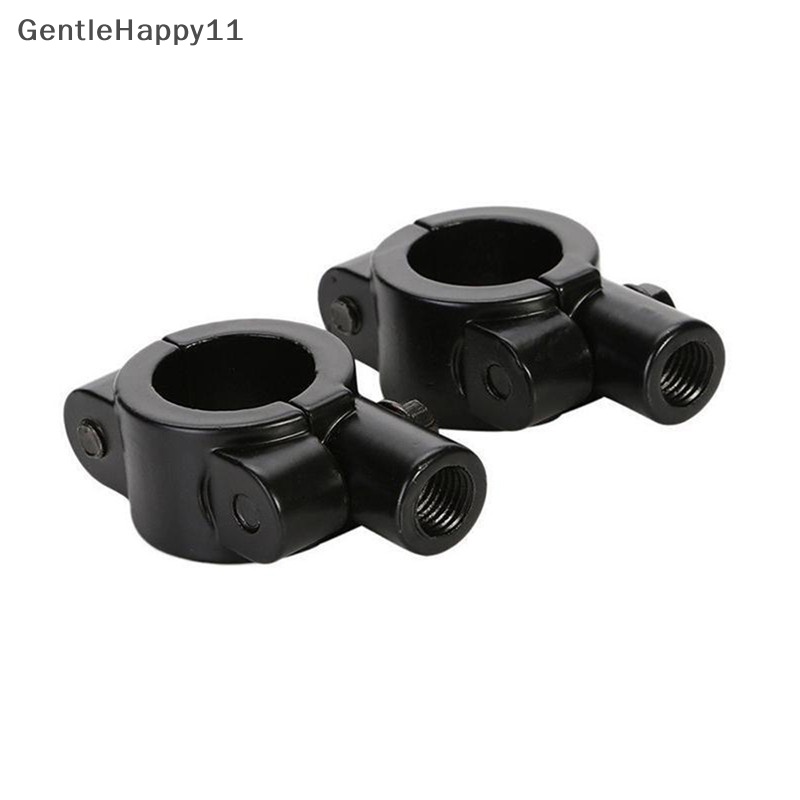 Gentlehappy Stang Spion Motor Dudukan Holder Adaptor Penjepit Hot Hot Penahan Dudukan Spion Stang Spion Motor Adapter Clamp New Spion Motor Tangan