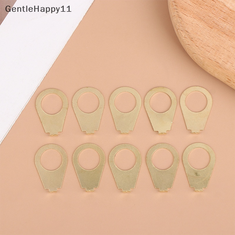 Gentlehappy 10Pcs /Set Knop Potensio Gitar Elektrik Indikator Posisi Plat Pointer id