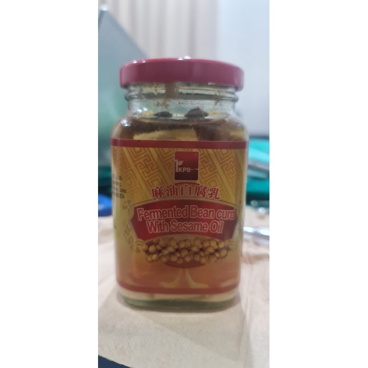 IKPS Fermented Beancurd Sesame Oil dengan Minyak Wijen Asin 300Gr