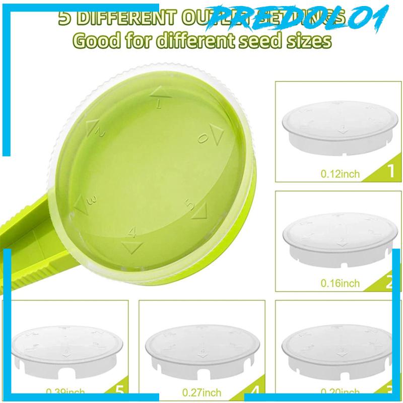 [Predolo1] Set Penanaman Taman Penabur Perlengkapan Taman Untuk Taman Pot Bunga Halaman Belakang