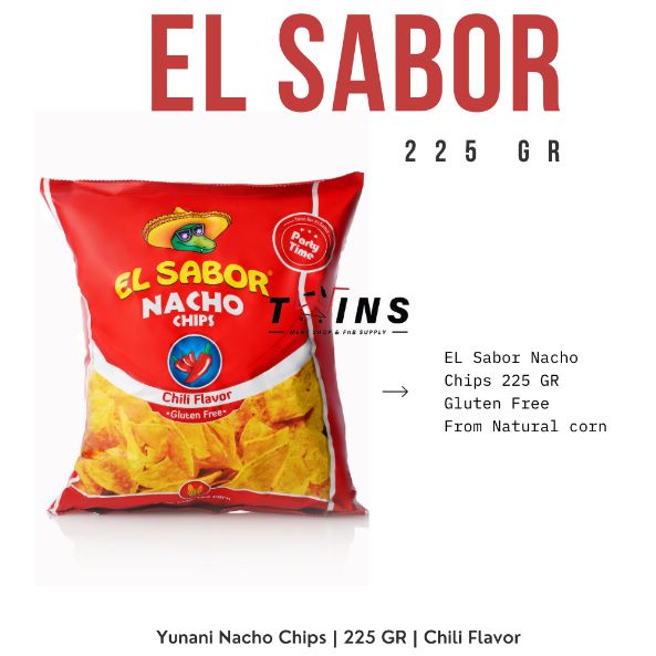 

EL SABOR NACHO CHIPS CHILI 225 GR