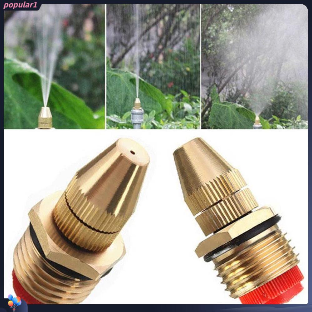 POPULAR Populer Sprayers Kabut Nozzle Kuningan Irigasi Berkebun Atomizing Nozzle