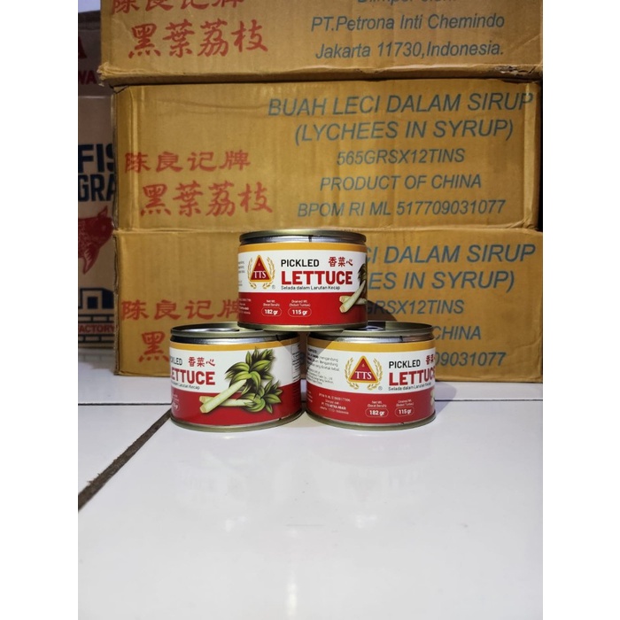 

TTS Caisim pickled lettuce selada kaleng 182gr