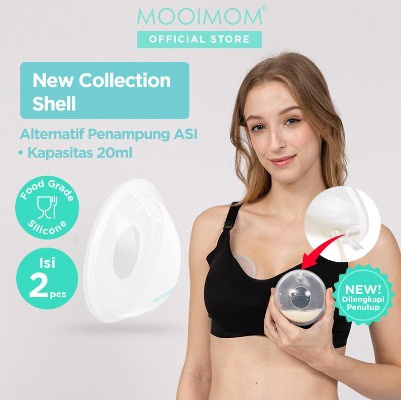 Penampung ASI | MOOIMOM New Breastmilk Collection Shell - Breast Pad Alternatif