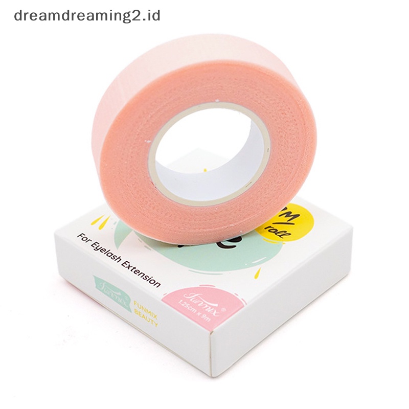 (drea) 9m /Roll Tape Ekstensi Bulu Mata Palsu Kain Micropore Breathable Anti Alergi //