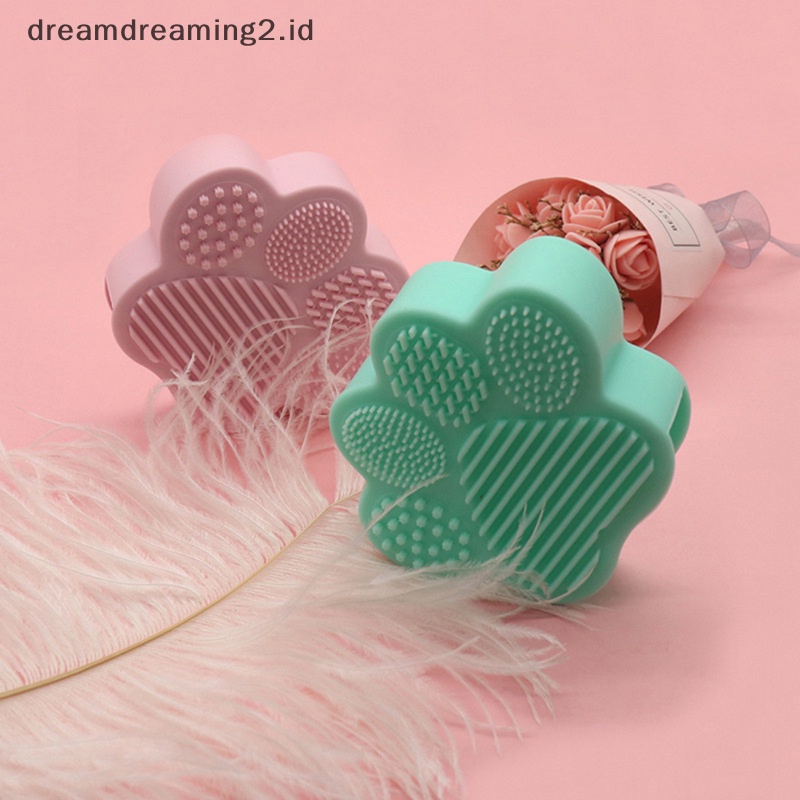 (drea) Kuas Makeup Cleaner Remover Kuas Makeup Pembersih Kering Dan Basah //