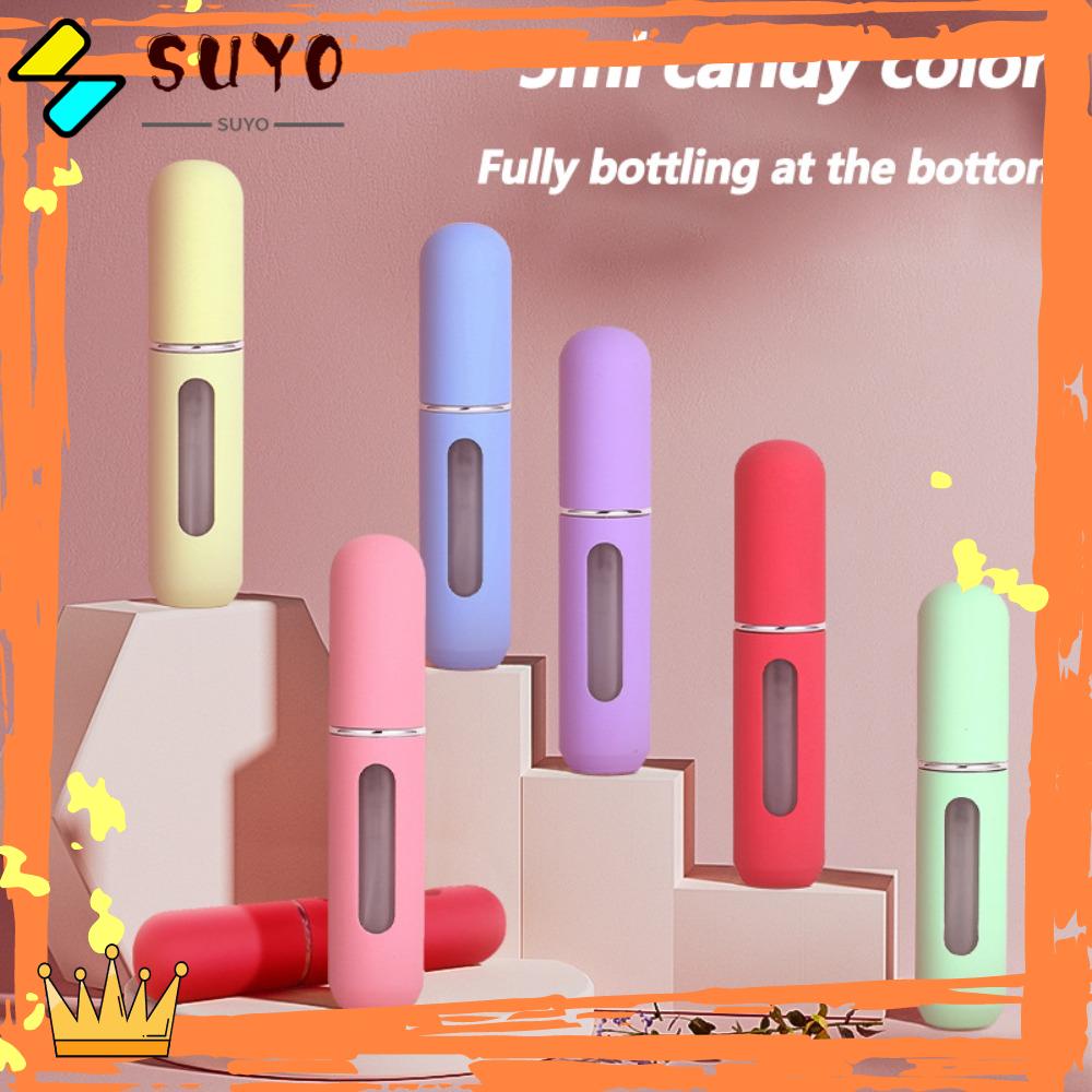 SUYO 2pcs Botol Spray Parfum Aksesori Botol Parfum Mini Isi Ulang