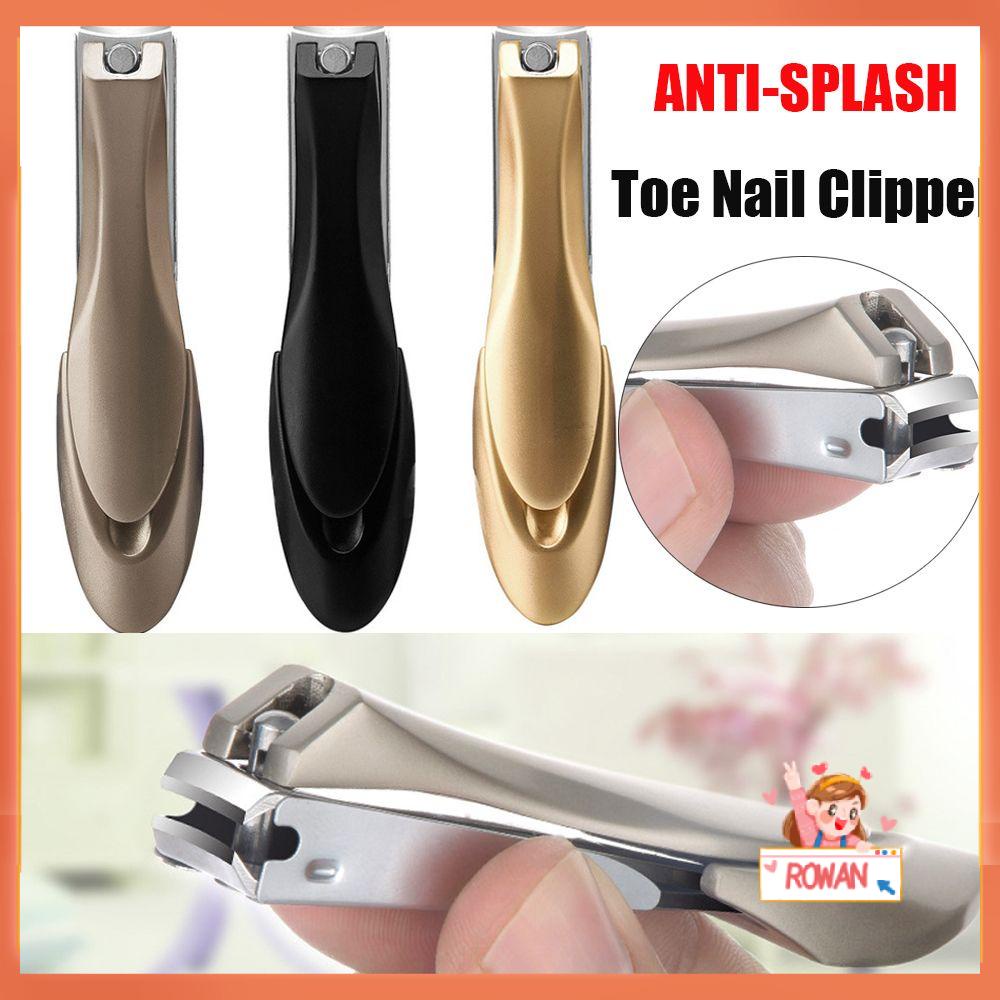 R-FLOWER Gunting Kuku Anti Percikan Multi Ukuran Portable Anti slip Stainless Steel