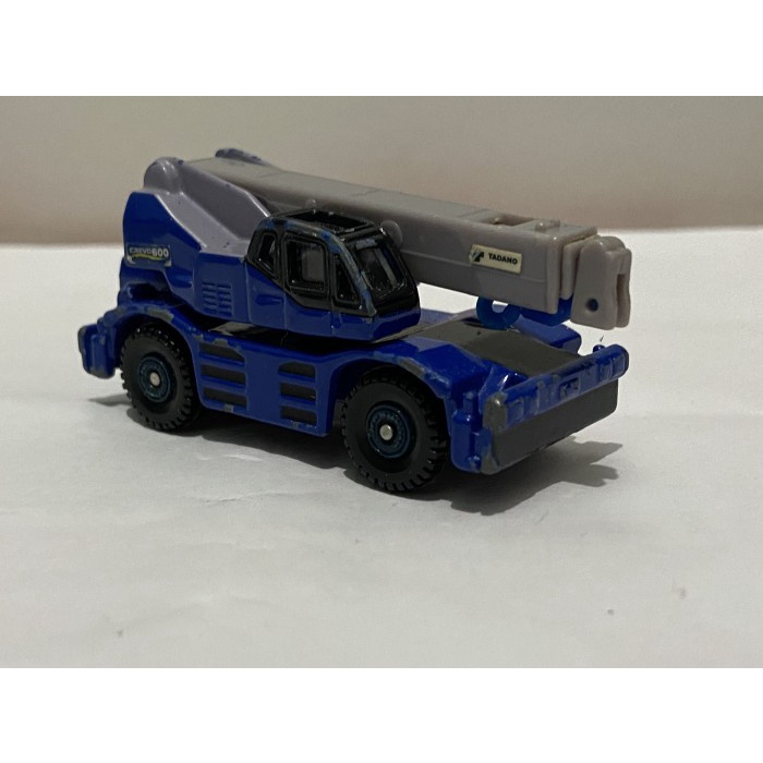 diecast tomica alat berat tadano crane biru 2004 loose as is Miniatur Mainan Pajangan