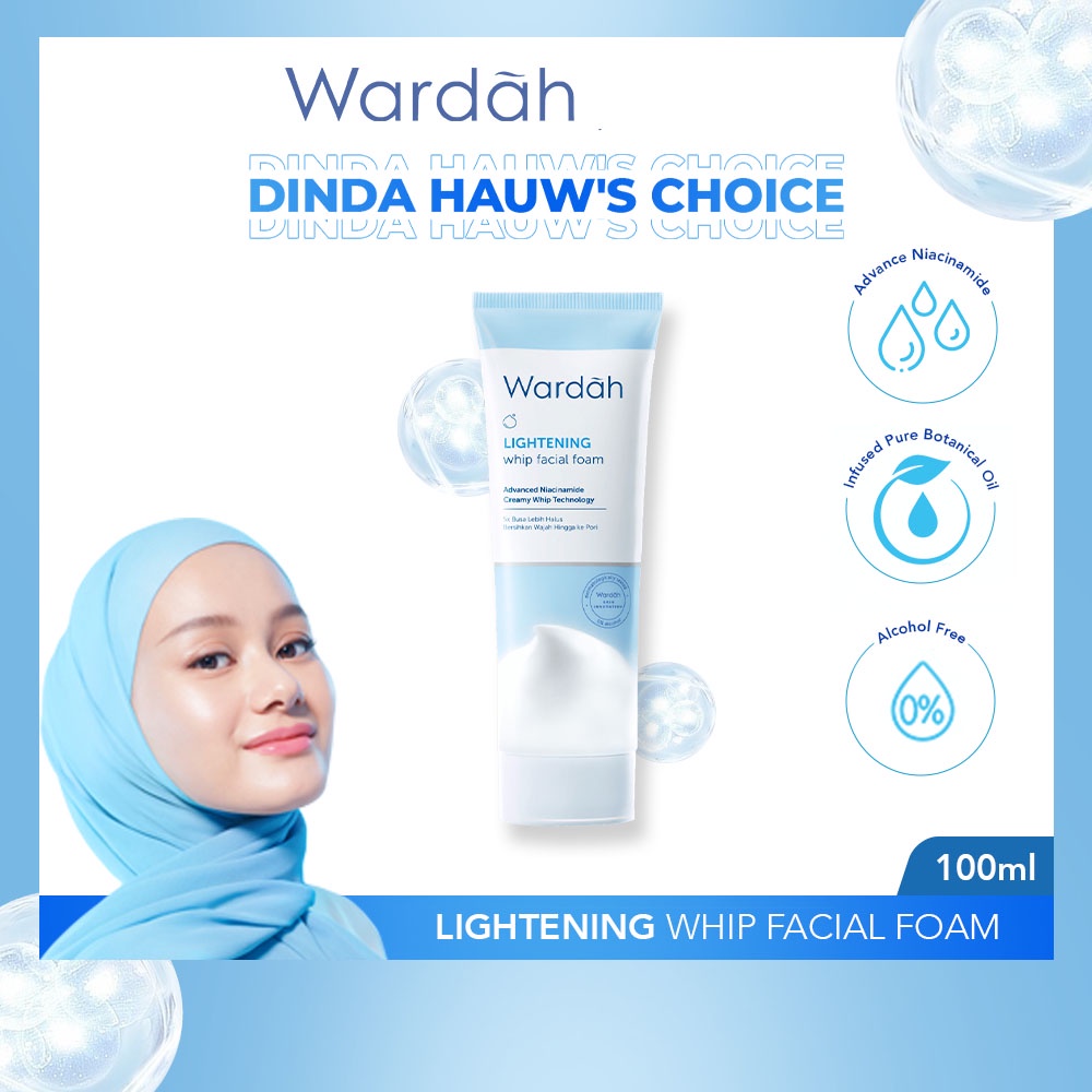 Wardah Lightening Whip Facial Foam